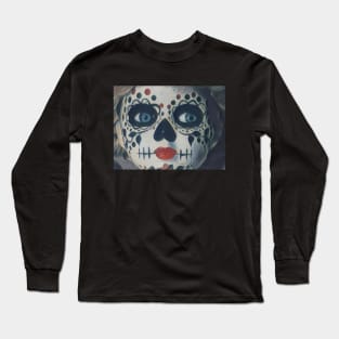 Suspicions Sugar Skull Girl Long Sleeve T-Shirt